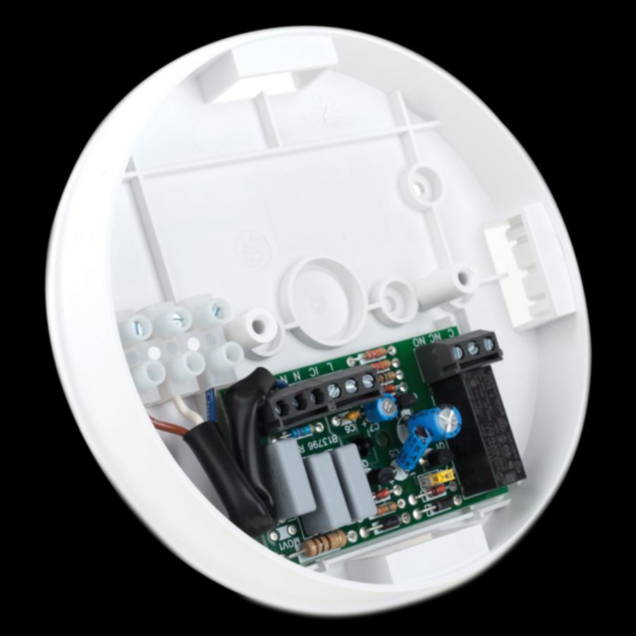 Relaisbasis EI128R opbouw 230V incl deksel Ei Electronics