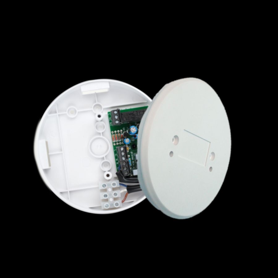 Relaisbasis EI128R opbouw 230V incl deksel Ei Electronics