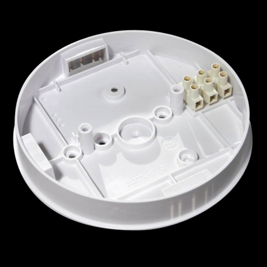 Lasdoos v 230V gevoede melders in- uitvoer ronde platte buis Ei Electronics