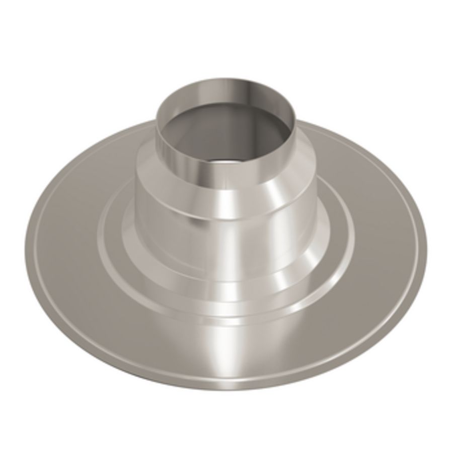 Plakplaat aluminium ø125mm Ubbink