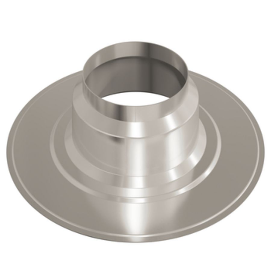 Plakplaat aluminium 166mm 0° Ubbink