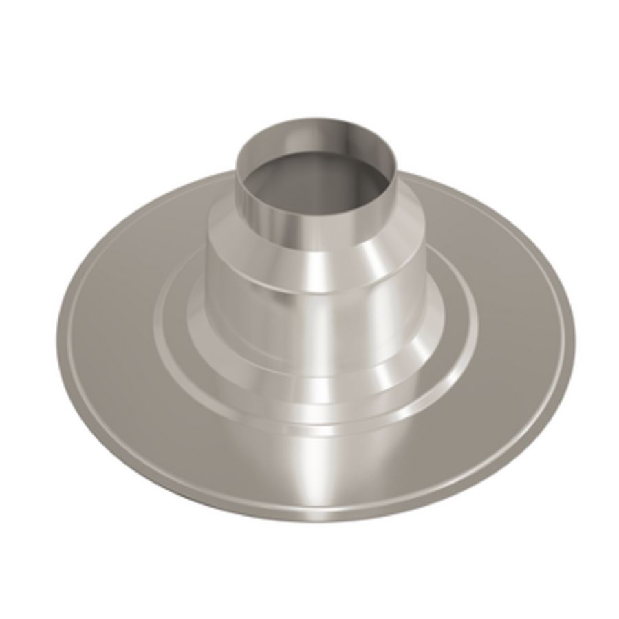 Plakplaat aluminium 110mm 0° Ubbink