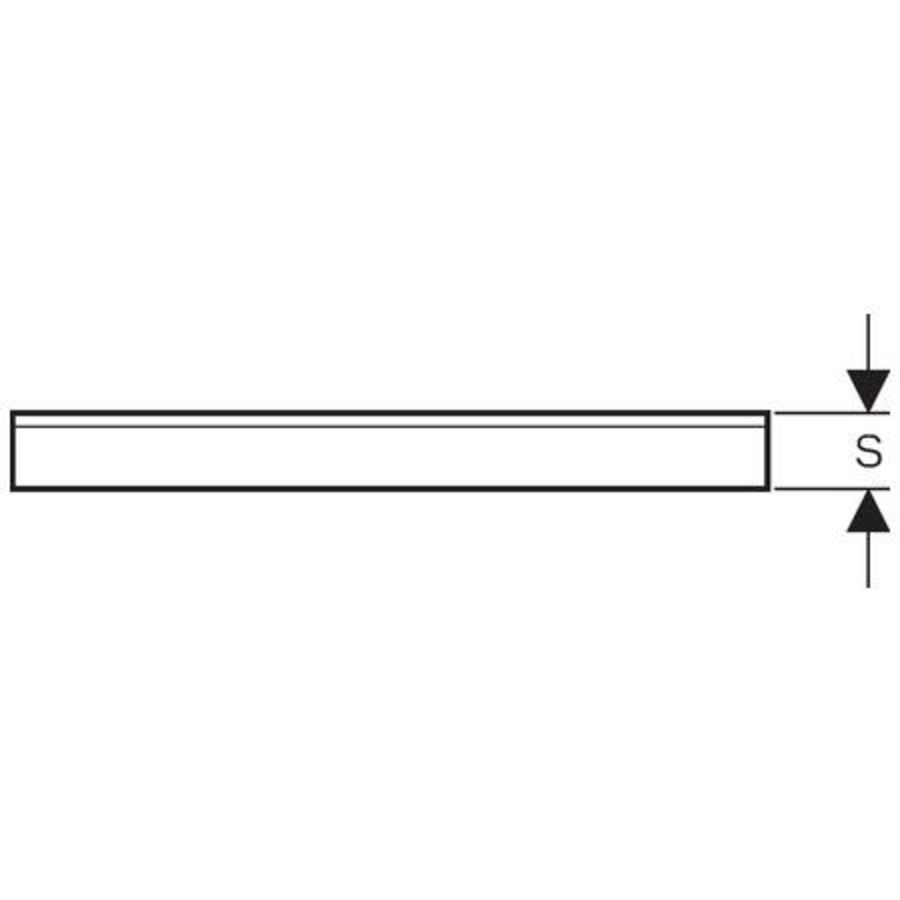 Geluidsisolatiemat Isol Flex 1180x780mm dikte=17mm Geberit
