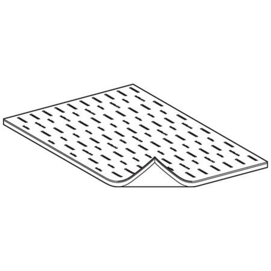 Geluidsisolatiemat Isol Flex 1180x780mm dikte=17mm Geberit