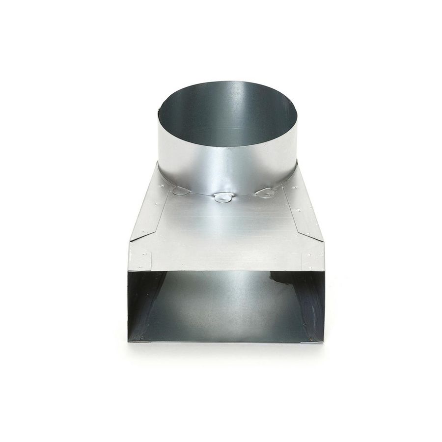 Lepehoek RKLH symm. 220X80mm Inw. vv flensbus 160mm h=50mm Air Spiralo