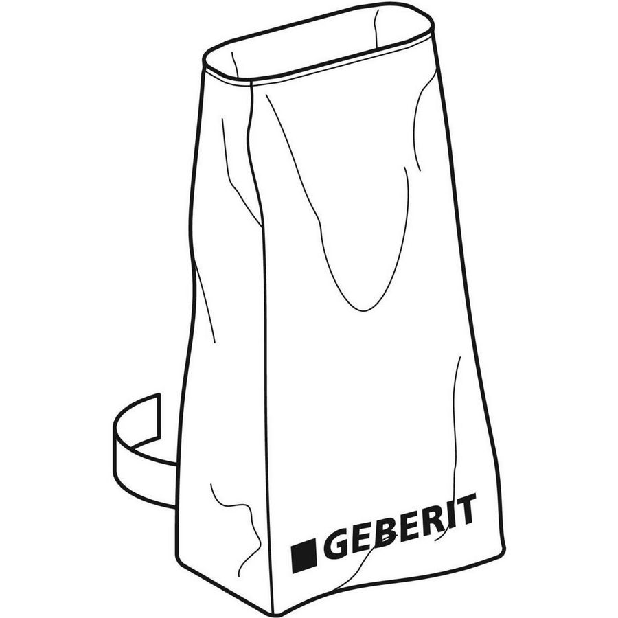 FLOWFIT opvangzak voor persindicatoren Geberit