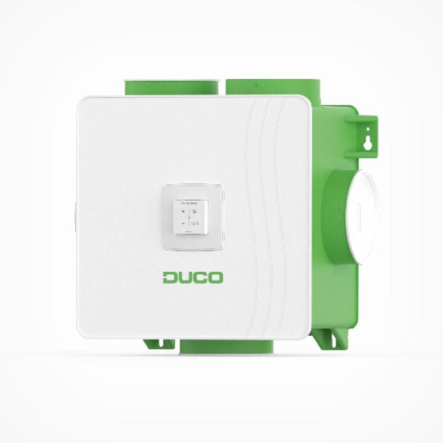 Woonhuisventilator DucoBox Reno All-in-one Standaard + bediening RF + 2x CO2 DUCO
