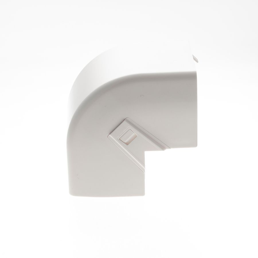 Buitenbocht 90° CLIMCLICK CCDCO.110 110x75mm wit Castel Engineering