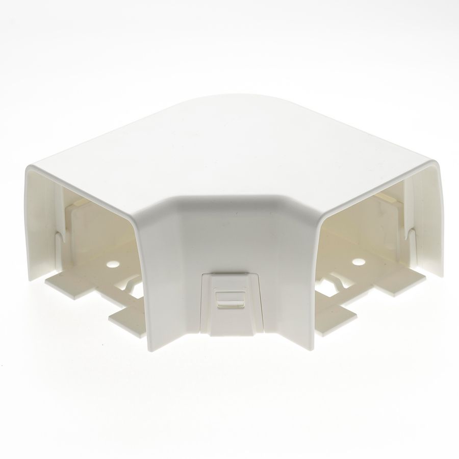 Platte bocht 90° CLIMCLICK CCDFE.110 110x75mm wit Castel Engineering