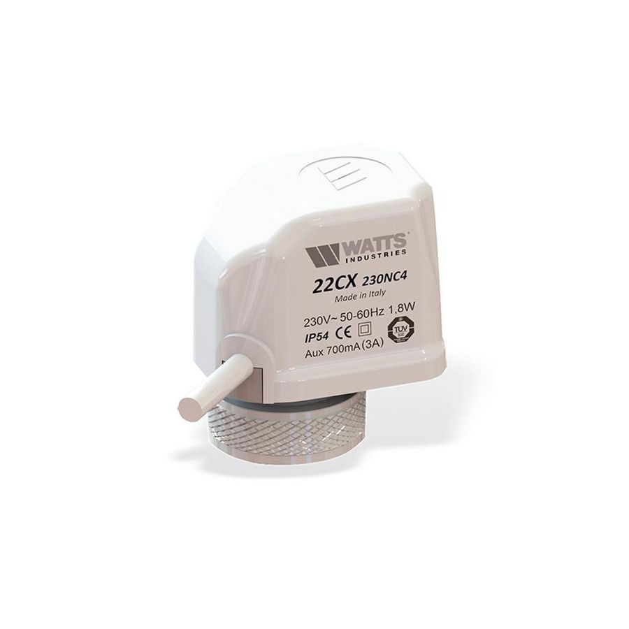Aandr.elektrothermisch 22CX 24V NC2 NC 2-draads Watts