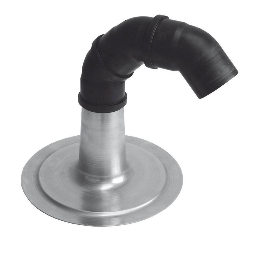 Kabeldoorvoer plakplaat alu.met PP-bochten 75mm Anjo