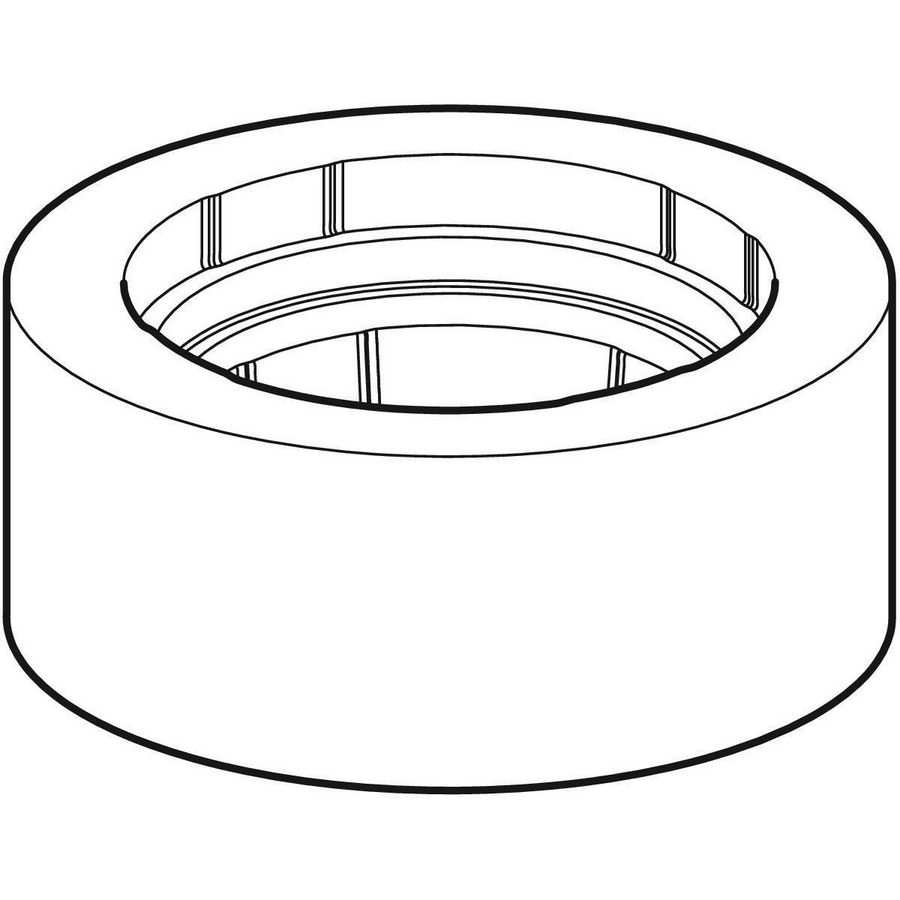 condensisolatie vloerput Varino vertikaal 13x13cm Geberit