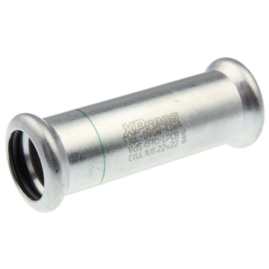 Schuifperssok / reparatiekoppeling XPress RVS 35mm R2703 (test cth) VSH