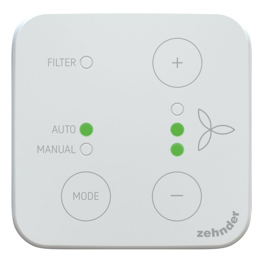 Bedieningspaneel ComfoSwitch ComfoNet 55 Zehnder