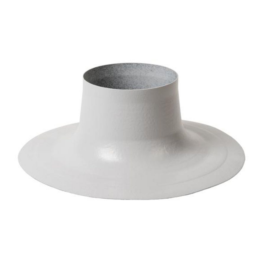 Plakplaat alu. 160mm PVC-gecoat Anjo