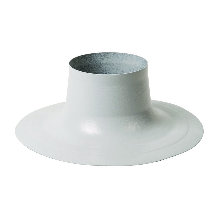 Plakplaat alu. 160mm PVC-gecoat Anjo