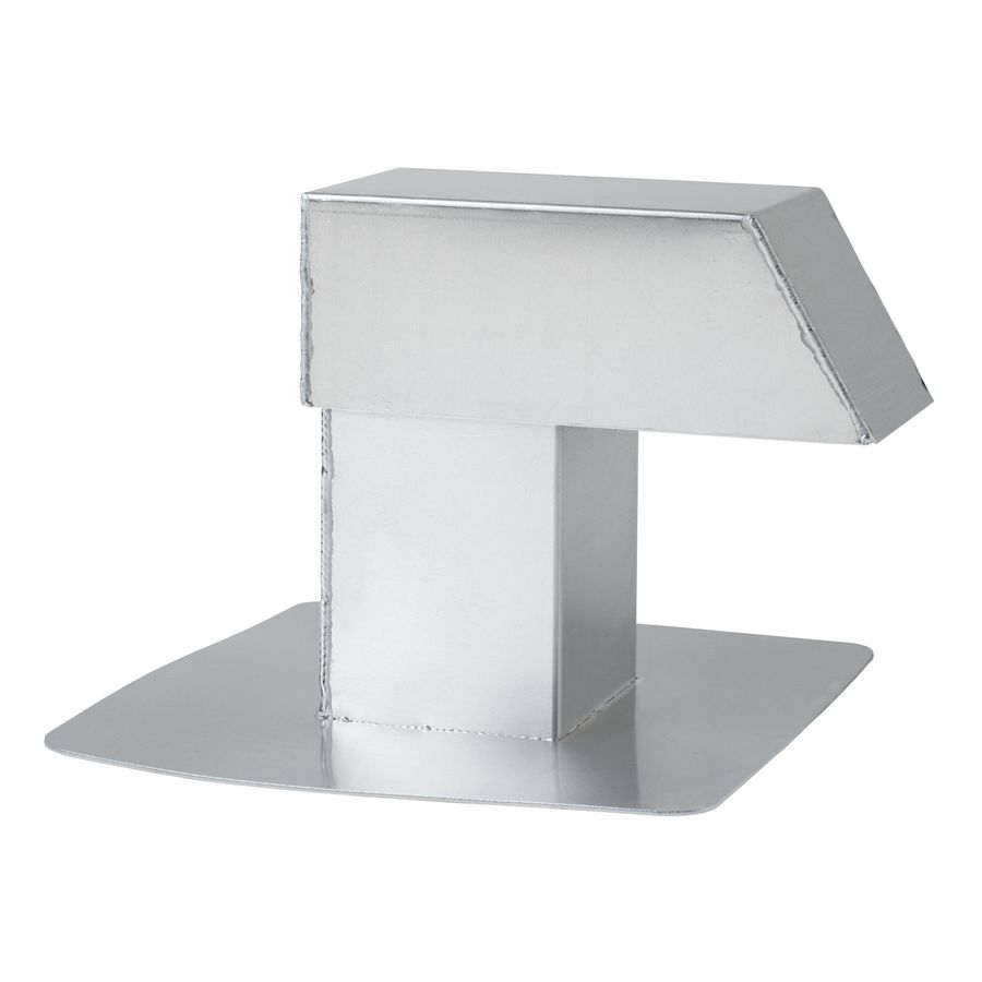 Kabeldoorvoer alu. gelast incl. plakplaat 120x120mm enkel Anjo