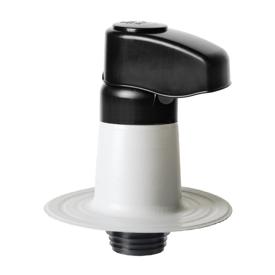 Kabeldoorvoer geisoleerd plakplaat alu. 60mm PVC-gecoat Anjo