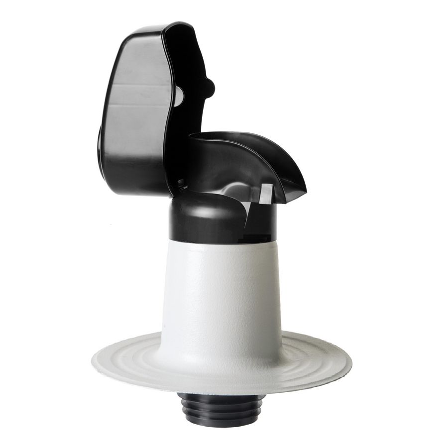 Kabeldoorvoer geisoleerd plakplaat alu. 60mm PVC-gecoat Anjo