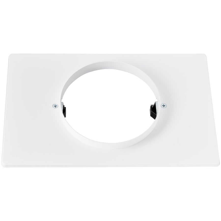 Renovatieplaat 180x278mm met gat 125mm tbv STR ventiel Zehnder