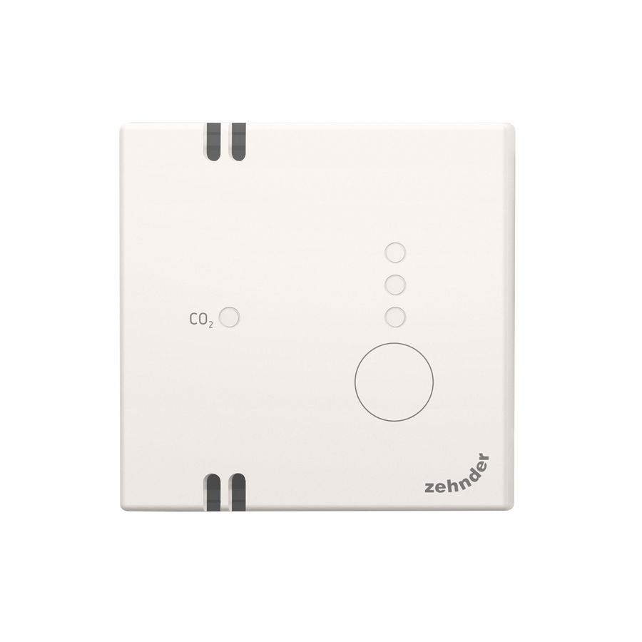 Bedrade CO2 sensor inbouw 0-10V 55 exclusief afdekraam 55mm Zehnder