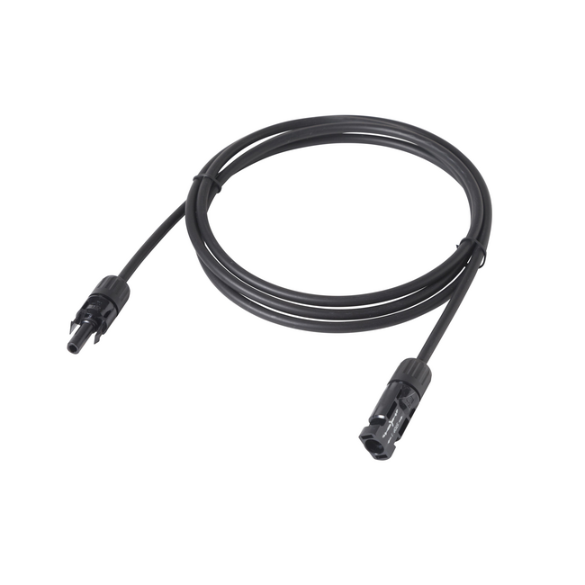 Stäubli | DC Extensiekabel | 6mm2 | Zwart | 1m