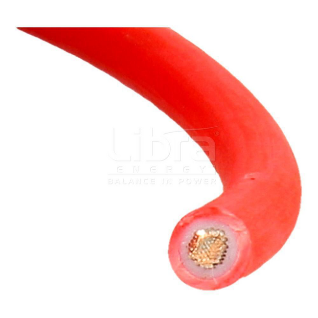 PV-Kabel | 6mm2 | Rood | 500m | Ø 5.9mm