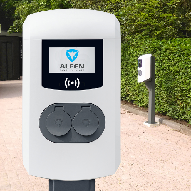 Alfen | Logo in display