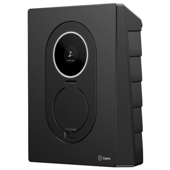 Zaptec | Go 2 | 22 kW | Asphalt Black