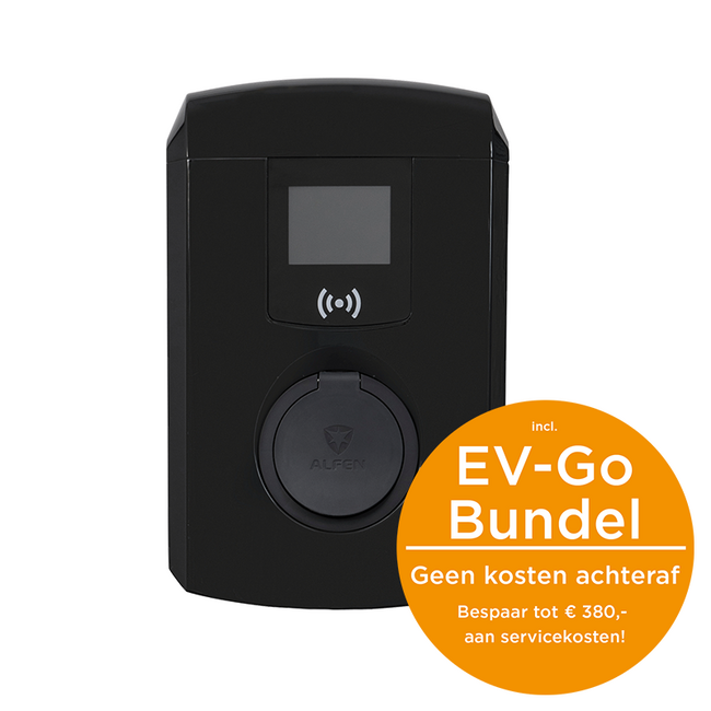 Actie | Alfen | Single Pro-line | 11kW | Socket | Grijs