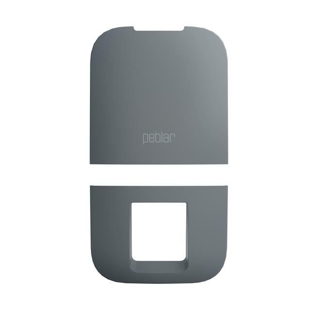 Peblar | Cover set Socket | Dark Grey