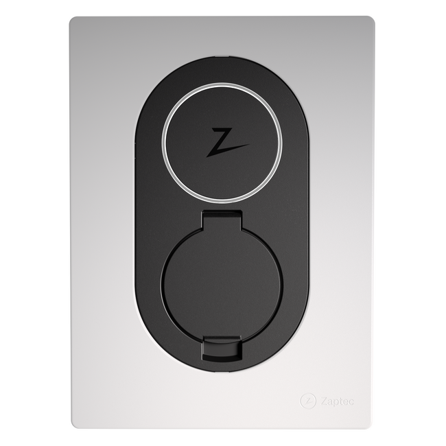 Zaptec Go & Go2 | Voorzijde kap | Cloud White