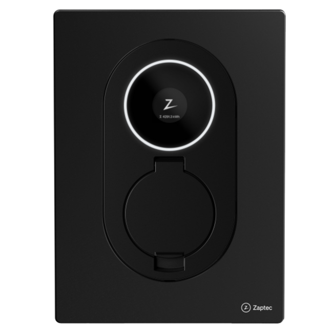 Zaptec | GO 2 | 22 kW | Asphalt Black | incl Tibber Pulse