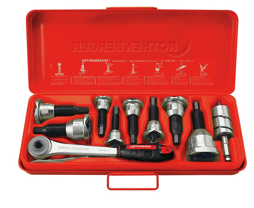 Uithaalset 1/2-3/4-1" ROTHENBERGER
