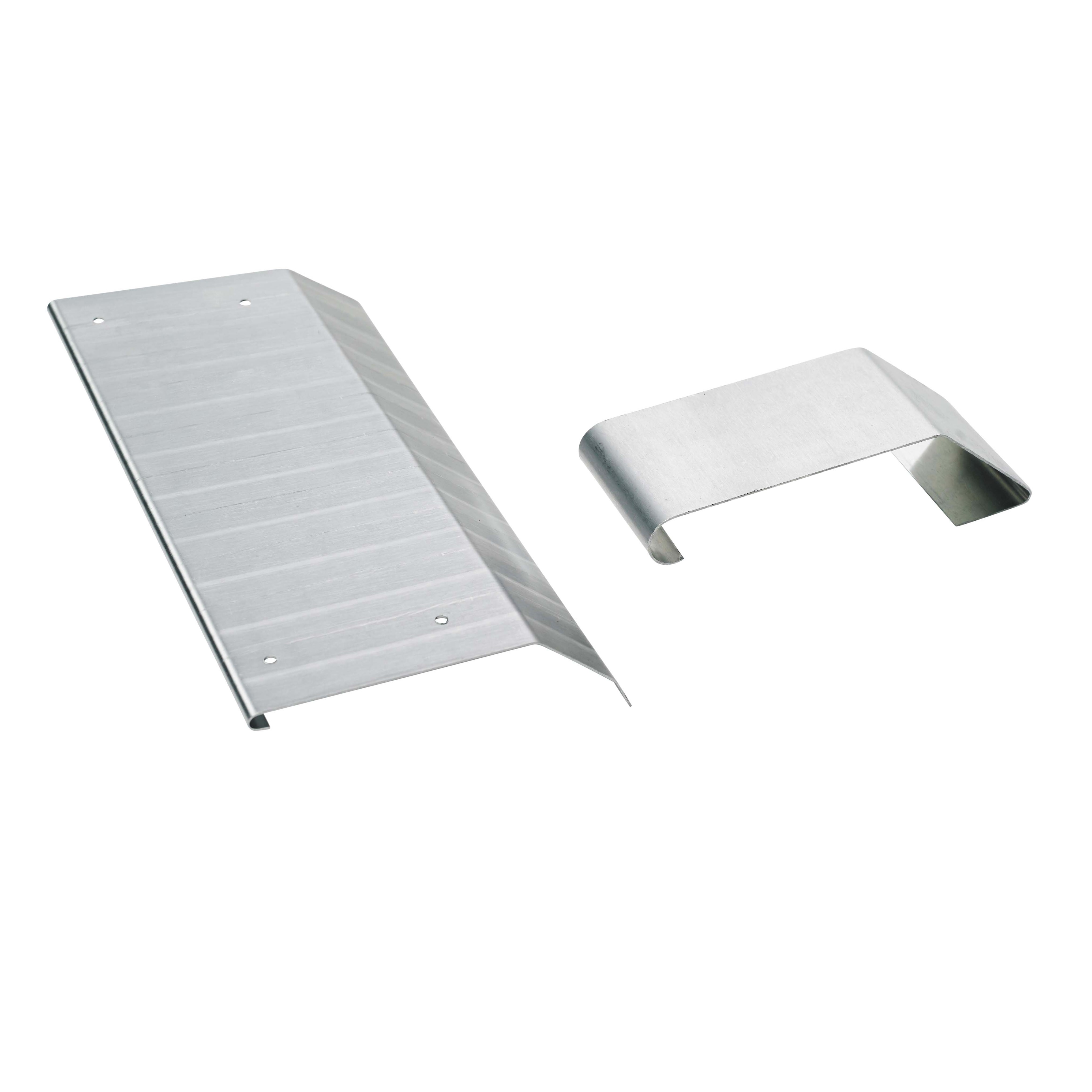 Zinken expansieklang v. kliQ deklijst 145/50mm met koppelstuk Rheinzink