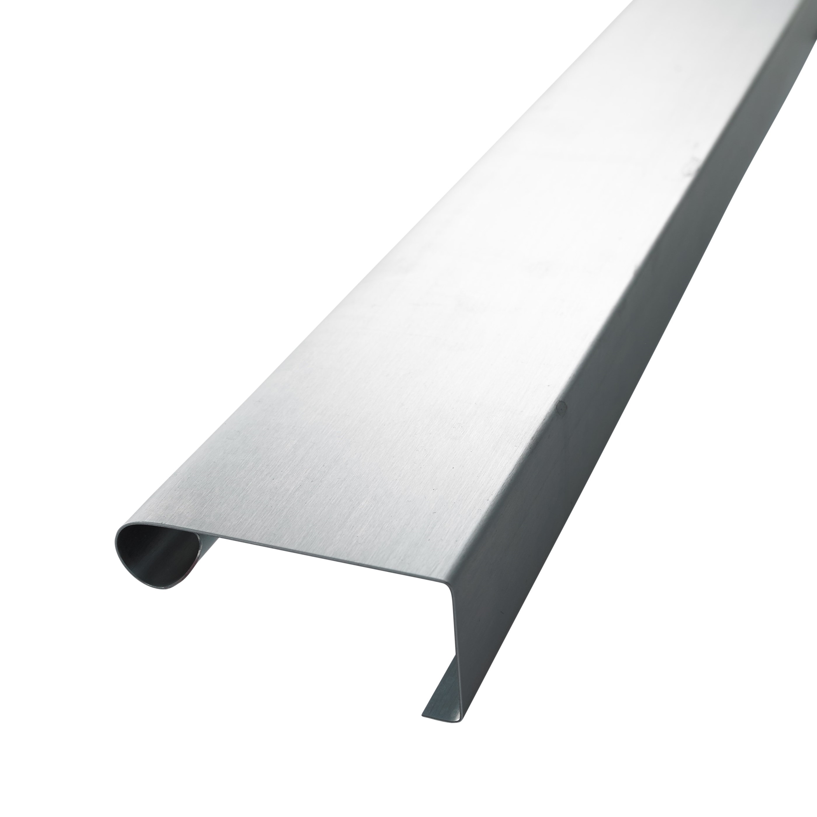Lengte a 3mtr. zinken Quick-fix deklijst 95/40mm 90° Rheinzink