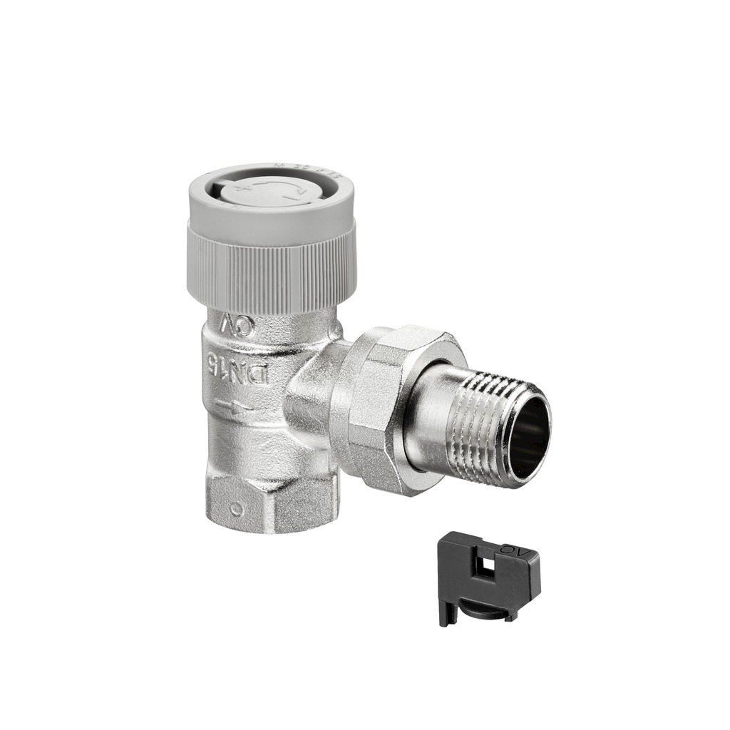 AQ dynamische thermostaat afsluiter, DN20, haaks Oventrop