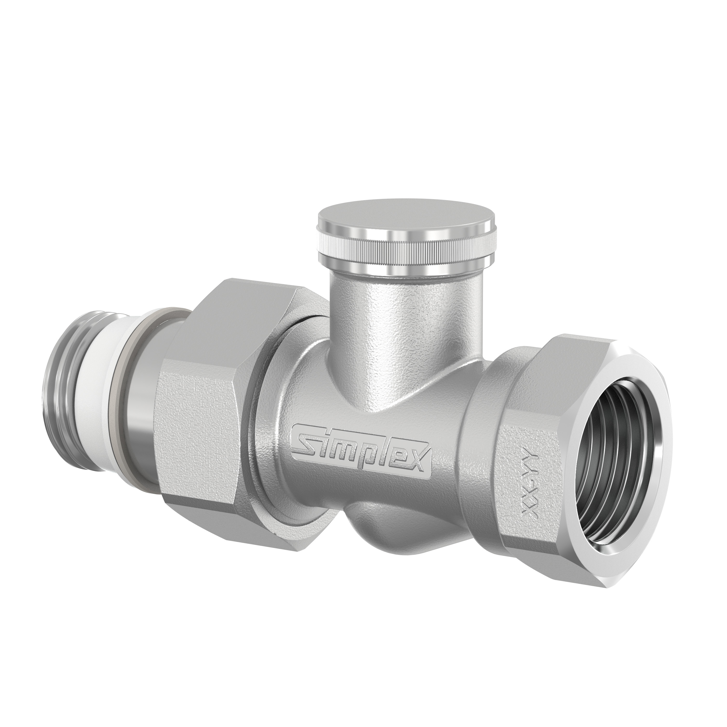 Voetventiel recht MF G1/2 Ni Simplex VVE=10 Flamco