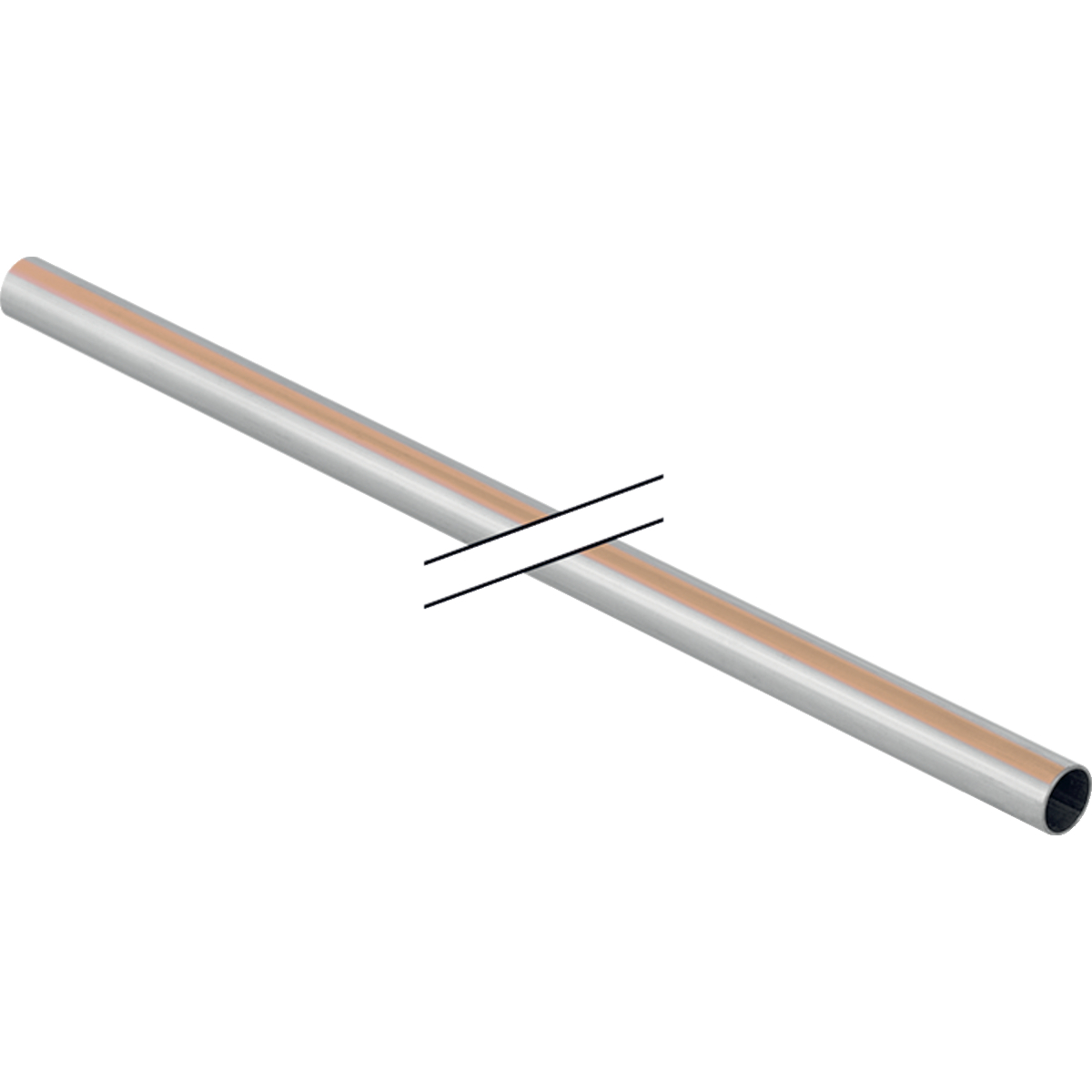 Lengte a 6mtr. systeembuis MAPRESS THERM RVS 108mm CrTi 1.4520 Geberit