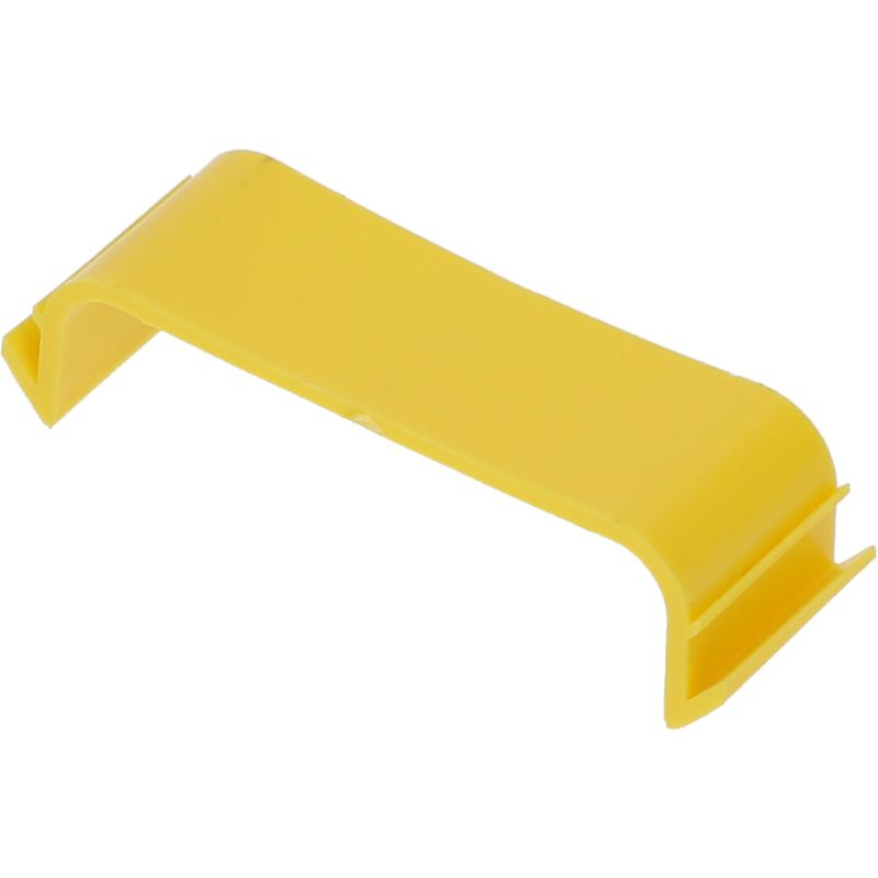 Zak a 10st. Klikbeugel 90x65mm PVC geel Canalit