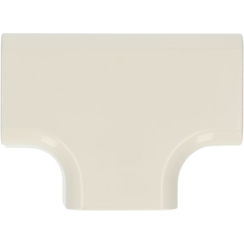 T-stuk 90x65mm wit PVC RAL9010 Canalit