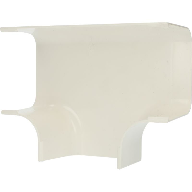 T-stuk 90x65mm wit PVC RAL9010 Canalit
