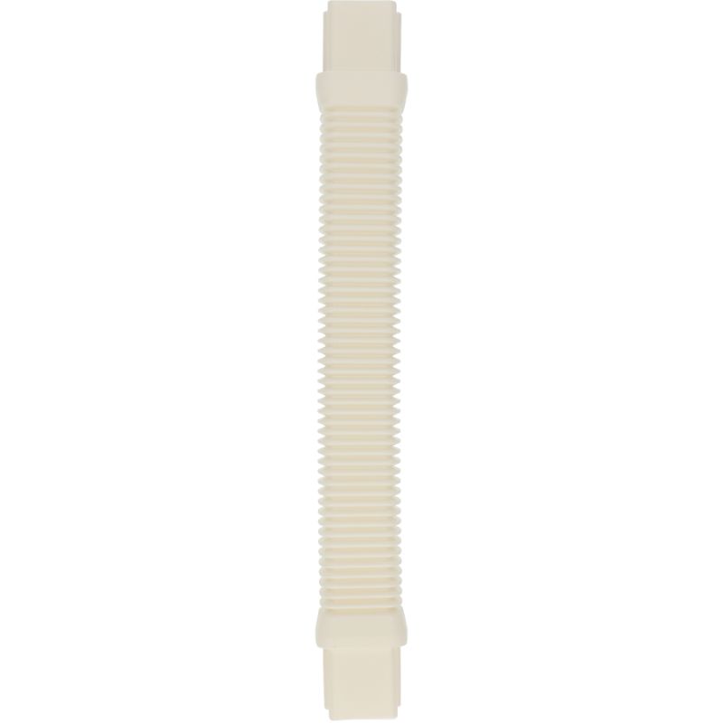 Flexibel leidingstuk 65x50mm wit PVC RAL9010 Canalit