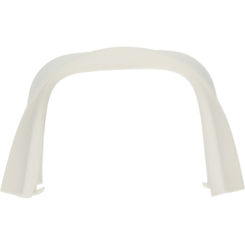 Aansluitstuk met flexibele rand 65x50mm wit PVC RAL9010 Canalit