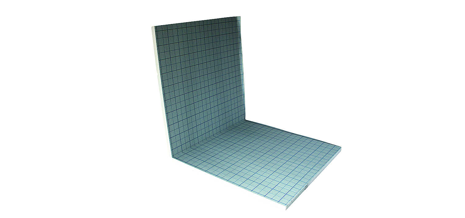 Set a 5 tackerplaten / vouwplaten 1000x2000mm (totaal 10m²) EPS isolatie 40mm Henco