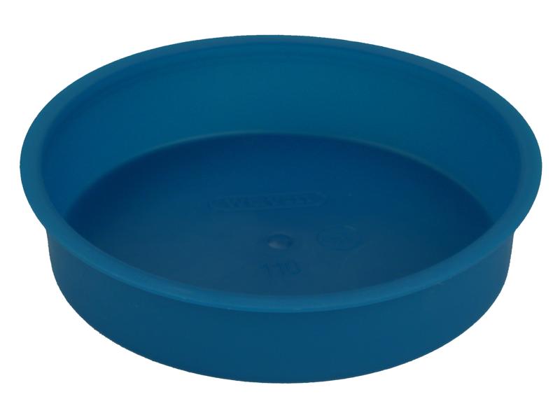 PE speciedeksel 100mm blauw Wavin