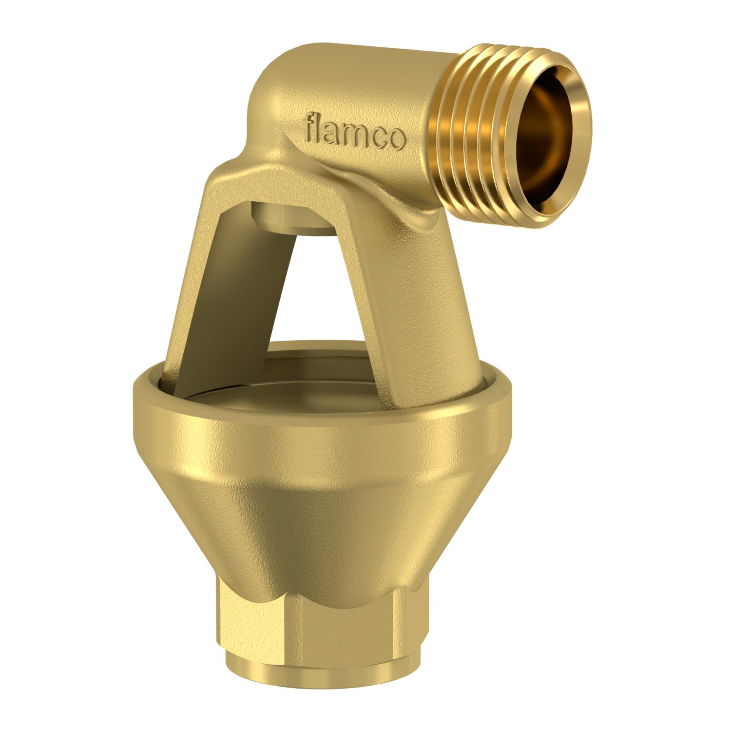 Overlooptrechter gietijzer 1.1/2"bt.xbn. Flamco