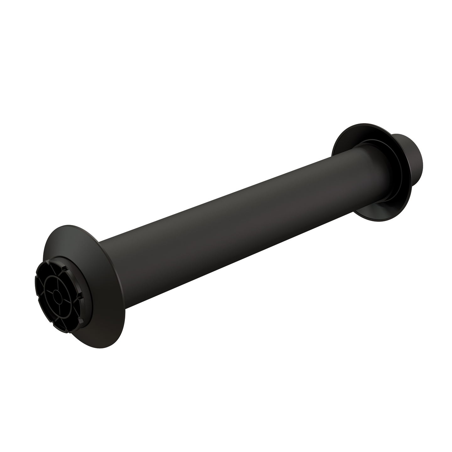 Muurdoorvoer Luchttoevoer KS 80 600mm zwart Ubbink