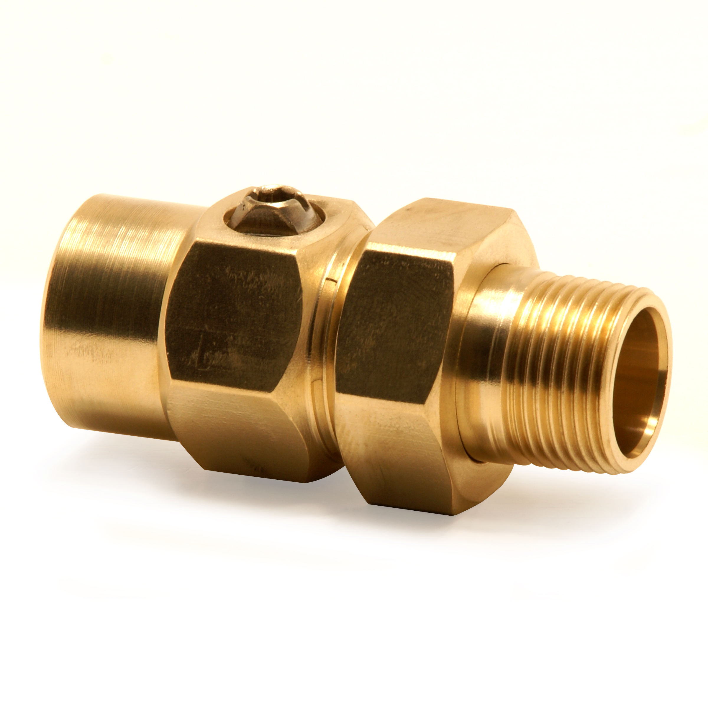 Ballofix voetventiel 3-delig MF 3/8x3/8 VVE=10 Broen