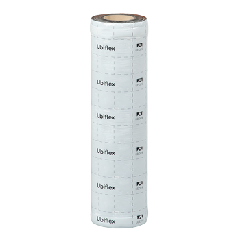 Rol a 5mtr. UBIFLEX FINIO loodvervanger 600mm zelfklevend rood Ubbink